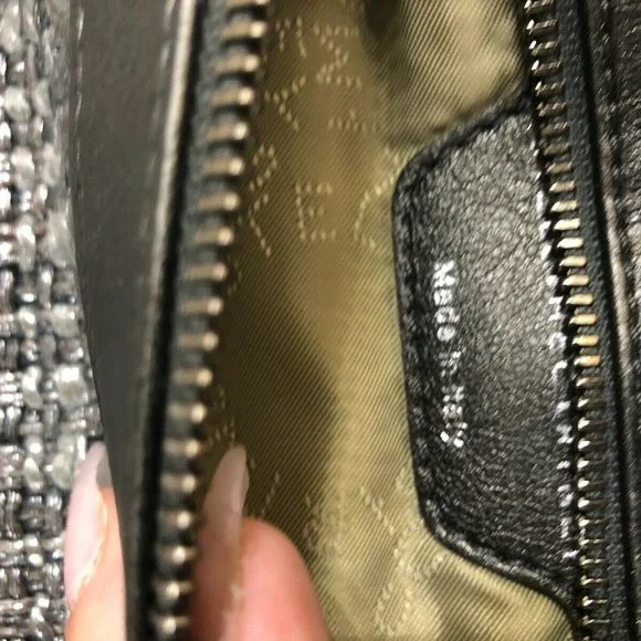 Stella McCartney Tweed Falabella Fold-over Clutch